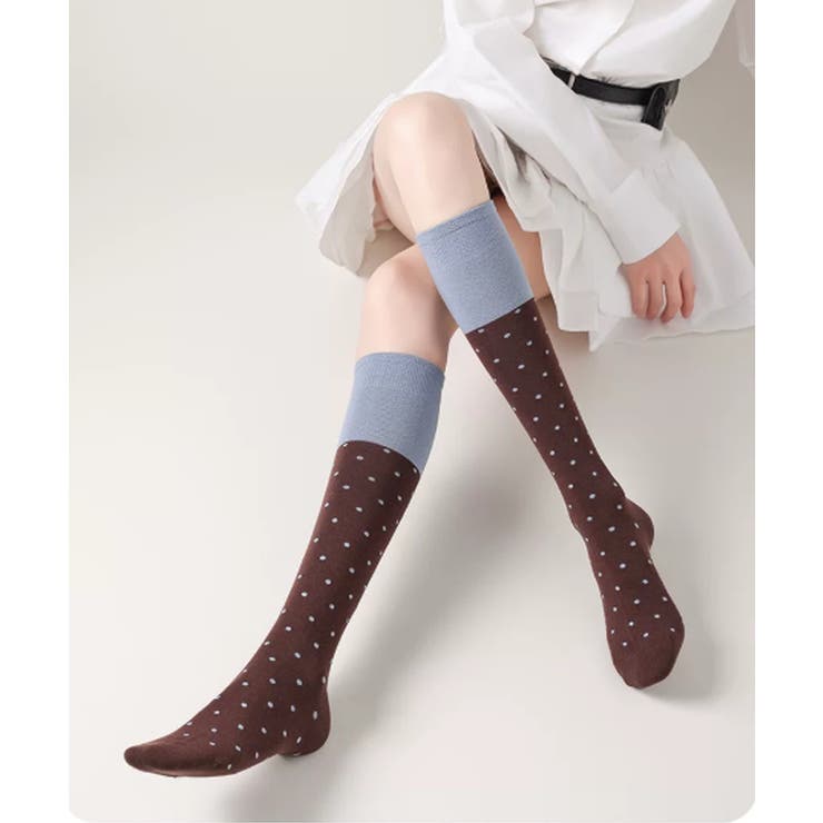 レディース 水玉柄 ロングソックス | SUNSHINE CLOSET | 詳細画像14 
