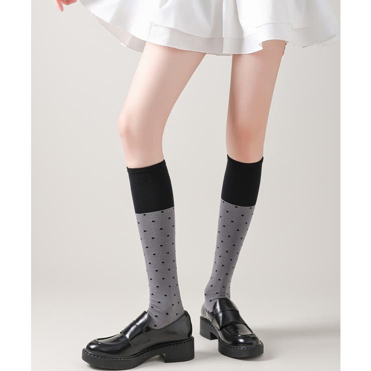 レディース 水玉柄 ロングソックス | SUNSHINE CLOSET | 詳細画像16 