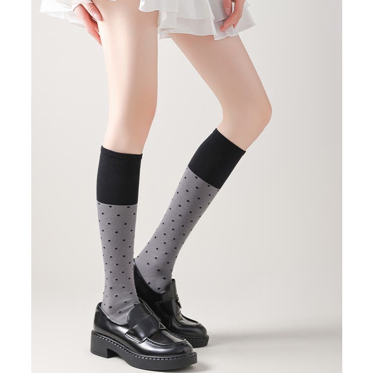 レディース 水玉柄 ロングソックス | SUNSHINE CLOSET | 詳細画像17 