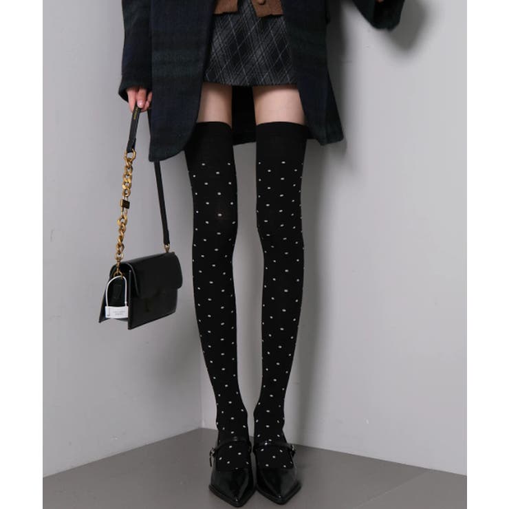 レディース ロングソックス 大人可愛い | SUNSHINE CLOSET | 詳細画像3 