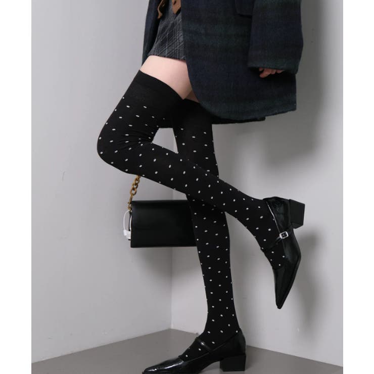 レディース ロングソックス 大人可愛い | SUNSHINE CLOSET | 詳細画像4 