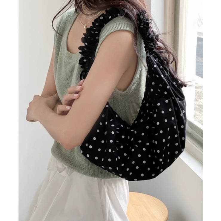 大人可愛い ギャザー手提げバッグ レディース | SUNSHINE CLOSET | 詳細画像8 