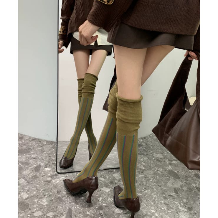 レディース ロングソックス 大人可愛い | SUNSHINE CLOSET | 詳細画像18 