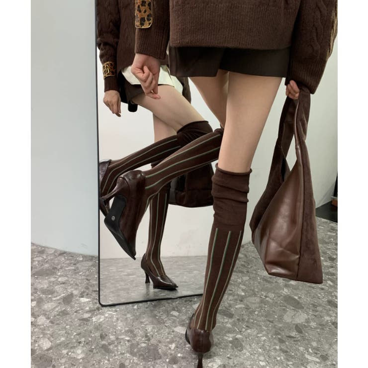レディース ロングソックス 大人可愛い | SUNSHINE CLOSET | 詳細画像30 