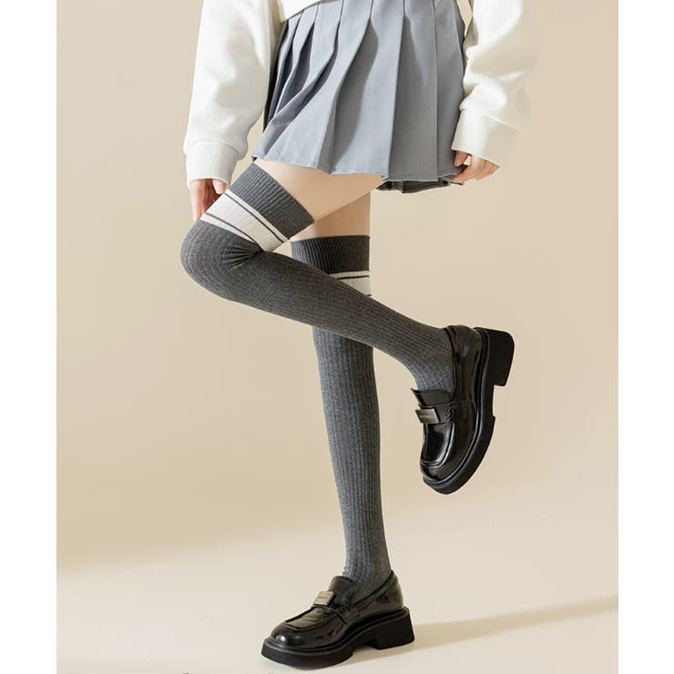 レディース ロングソックス 大人可愛い | SUNSHINE CLOSET | 詳細画像3 