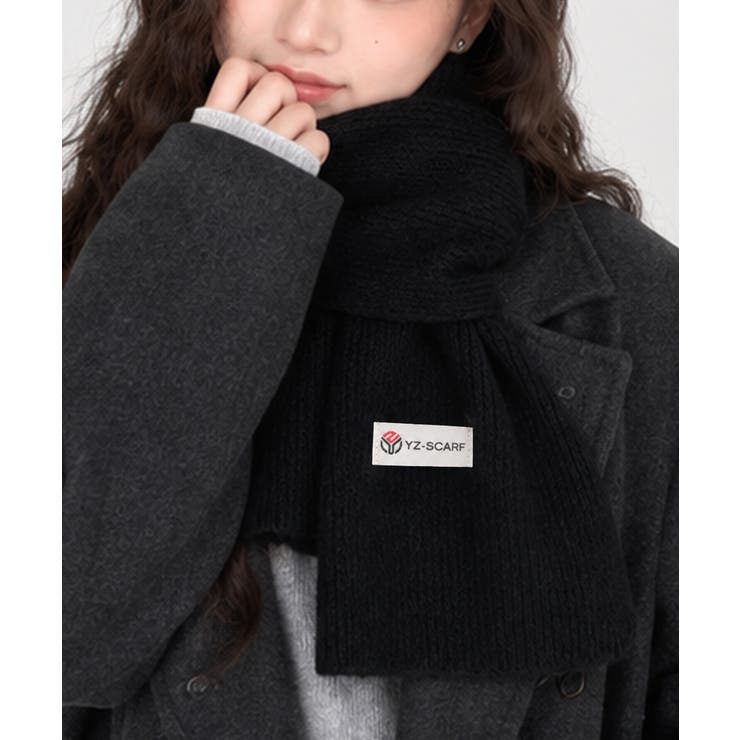 韓国風マフラーレディース チクチクしないニットストール 無地厚手 | SUNSHINE CLOSET | 詳細画像6 