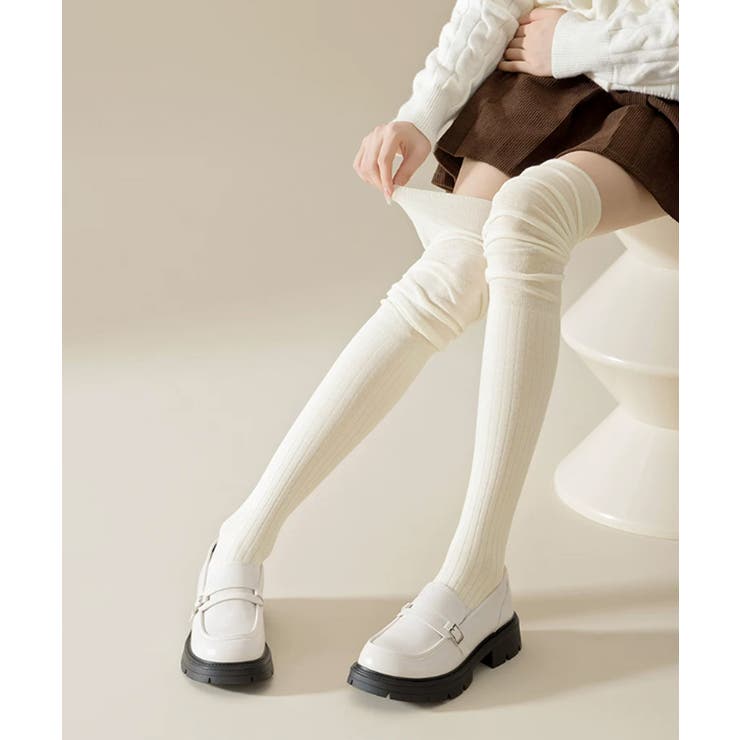レディース ロングソックス 大人可愛い | SUNSHINE CLOSET | 詳細画像15 