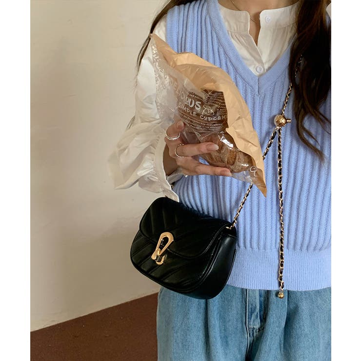 ミニショルダーバッグ キルティング鞄上品 | SUNSHINE CLOSET | 詳細画像4 