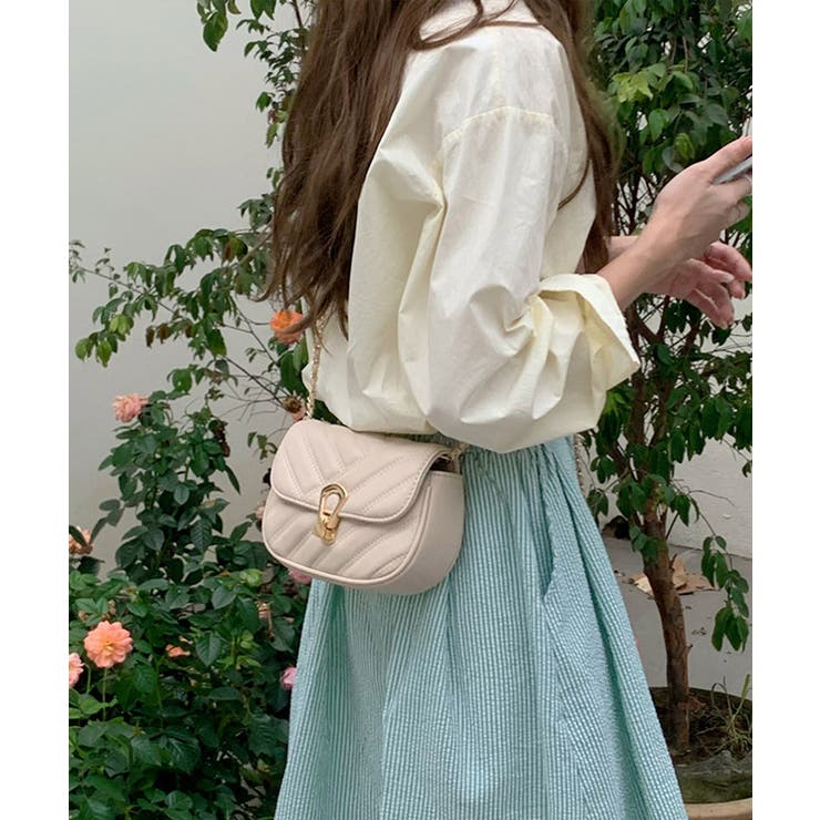 ミニショルダーバッグ キルティング鞄上品 | SUNSHINE CLOSET | 詳細画像7 