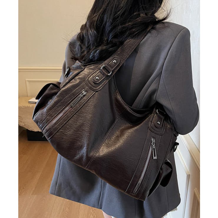ショルダーバッグ 通勤通学レディース手提げバッグ 2way斜め掛けカバン | SUNSHINE CLOSET | 詳細画像9 
