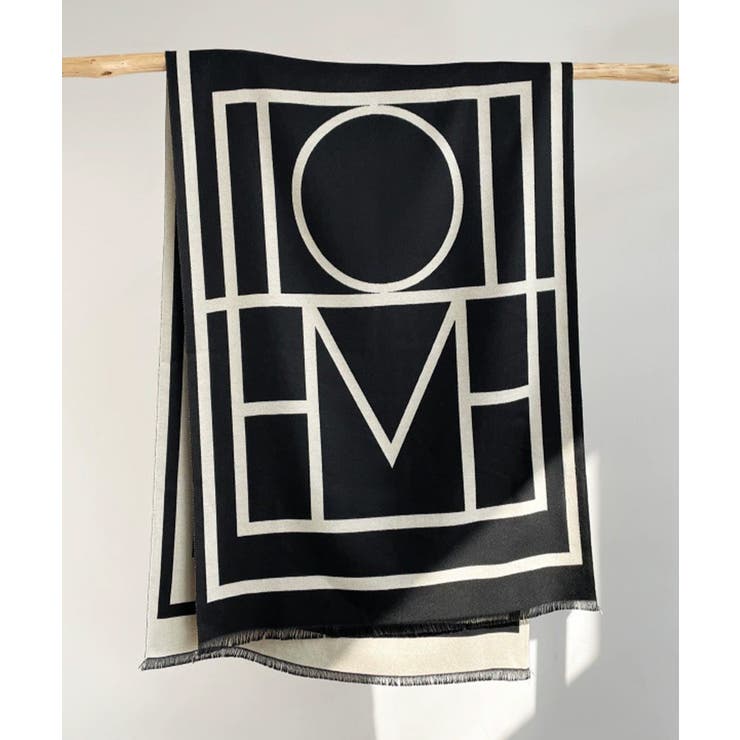 リバーシブル大判マフラー幾何学柄ストール | SUNSHINE CLOSET | 詳細画像11 