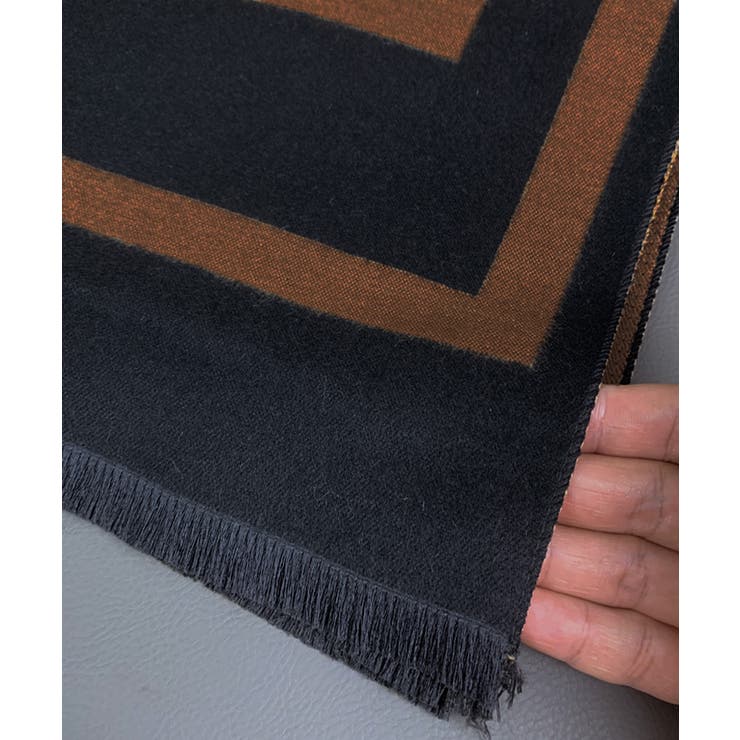 リバーシブル大判マフラー幾何学柄ストール | SUNSHINE CLOSET | 詳細画像15 