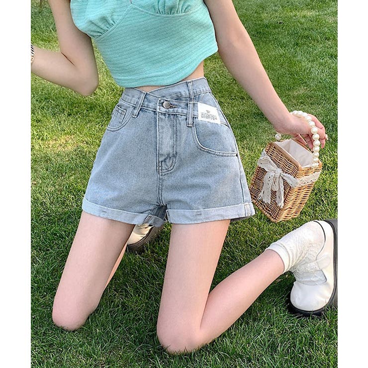 デニムショートパンツレディース美脚短パン | SUNSHINE CLOSET | 詳細画像4 