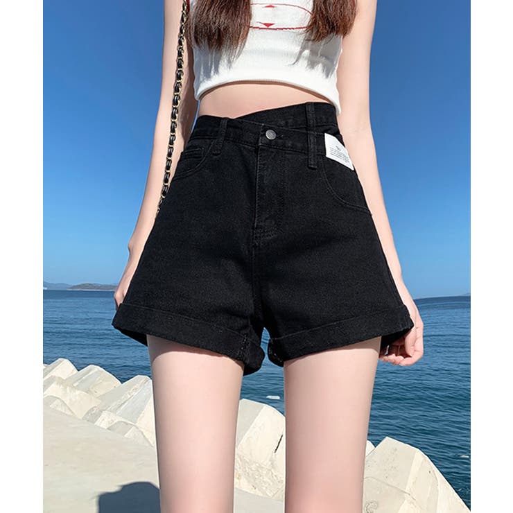 デニムショートパンツレディース美脚短パン | SUNSHINE CLOSET | 詳細画像8 