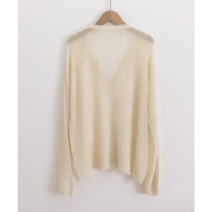 Vネックメッシュニットトップス 重ね着 レディース | SUNSHINE CLOSET | 詳細画像22 