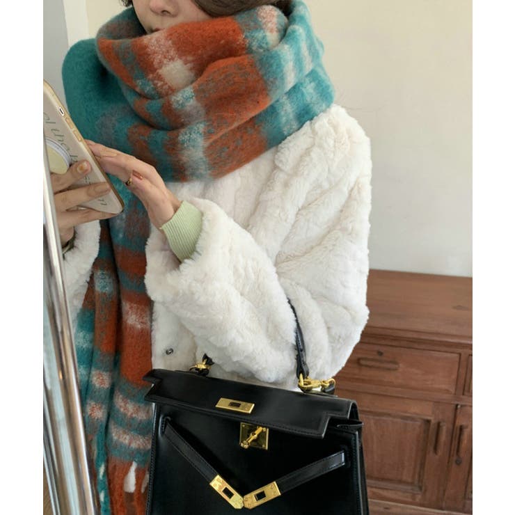 ボリュームマフラー大判 ふわふわマフラー | SUNSHINE CLOSET | 詳細画像11 