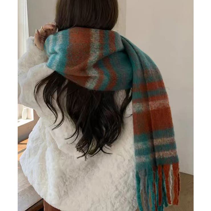 ボリュームマフラー大判 ふわふわマフラー | SUNSHINE CLOSET | 詳細画像12 