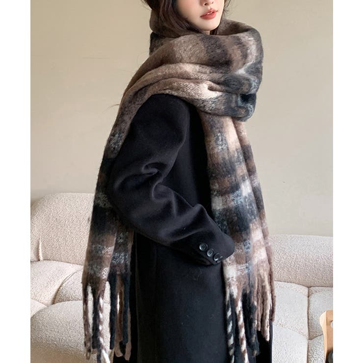 ボリュームマフラー大判 ふわふわマフラー | SUNSHINE CLOSET | 詳細画像7 