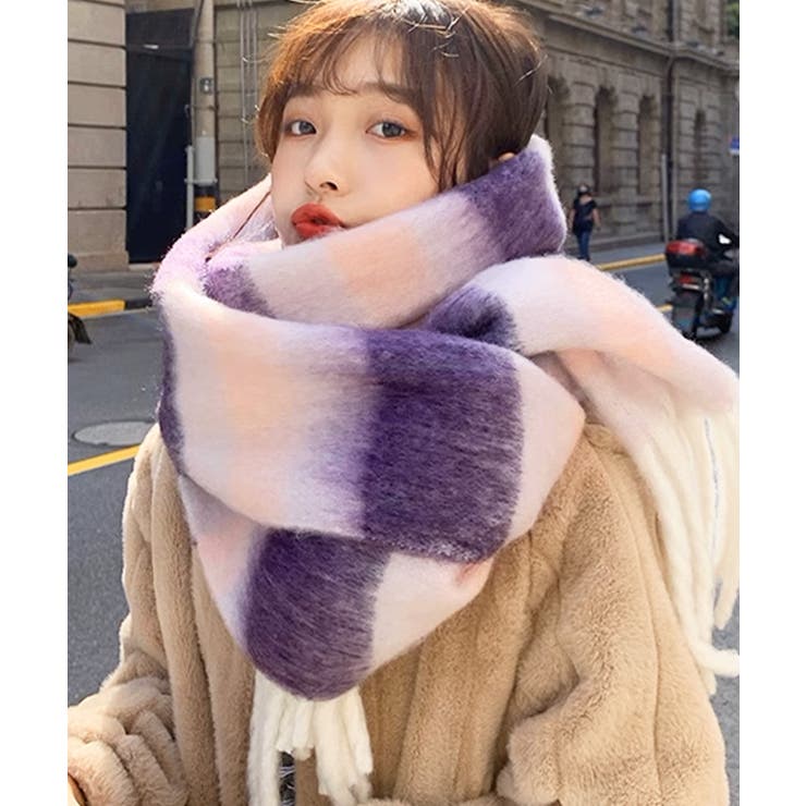 ボリュームマフラー大判 ふわふわマフラー | SUNSHINE CLOSET | 詳細画像4 