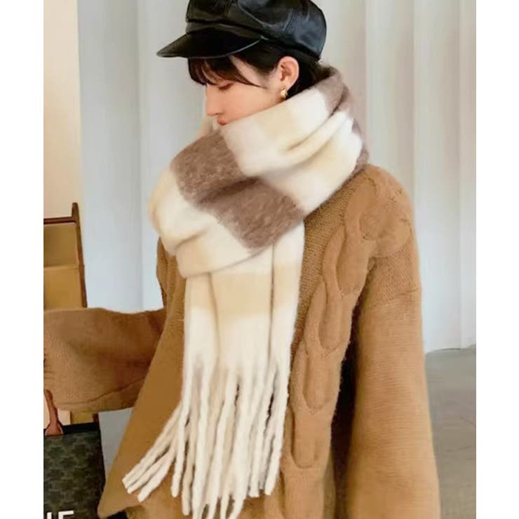 ボリュームマフラー大判 ふわふわマフラー | SUNSHINE CLOSET | 詳細画像7 