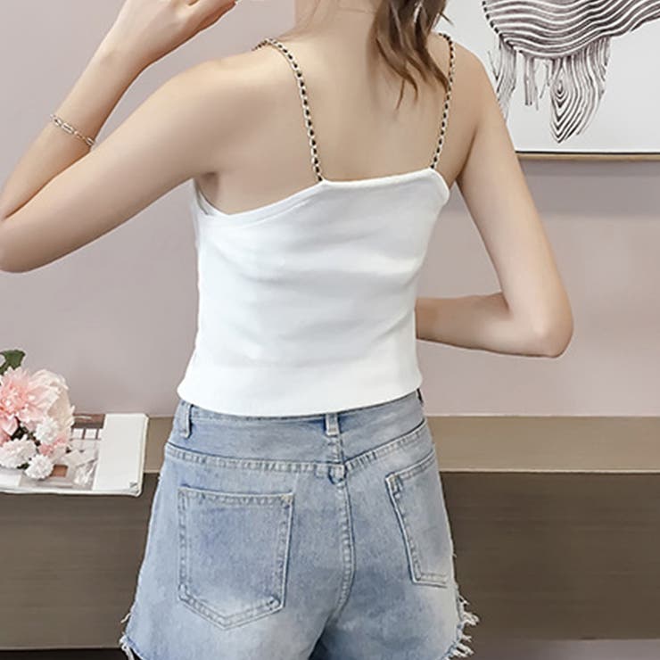 ニットキャミソール オフショルダー 夏 | SUNSHINE CLOSET | 詳細画像6 