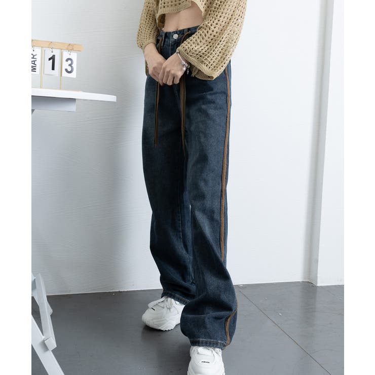 デニムパンツ 長ズボンハイウエスト美脚 | SUNSHINE CLOSET | 詳細画像10 
