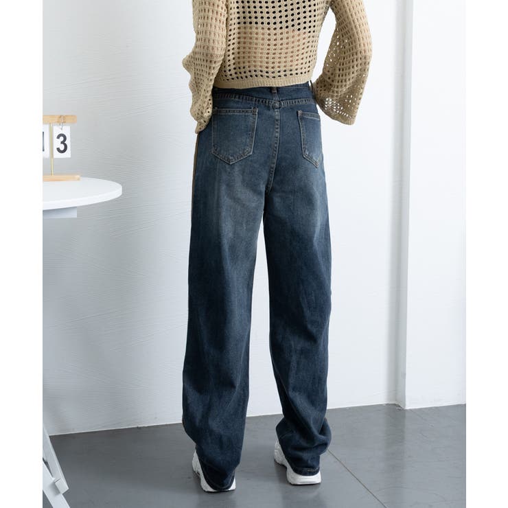 デニムパンツ 長ズボンハイウエスト美脚 | SUNSHINE CLOSET | 詳細画像13 