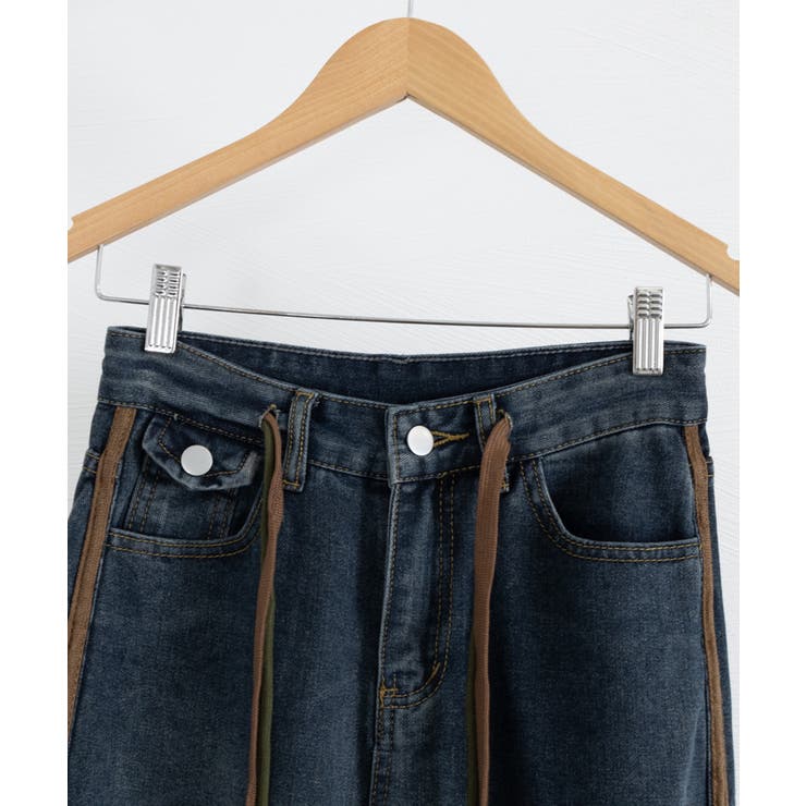 デニムパンツ 長ズボンハイウエスト美脚 | SUNSHINE CLOSET | 詳細画像16 