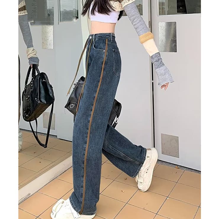 デニムパンツ 長ズボンハイウエスト美脚 | SUNSHINE CLOSET | 詳細画像3 