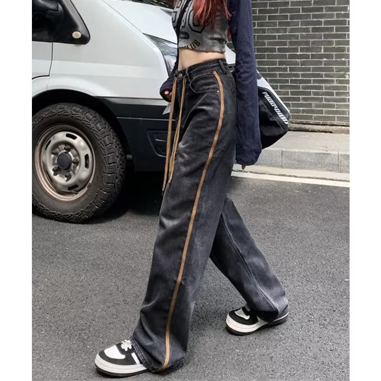 デニムパンツ 長ズボンハイウエスト美脚 | SUNSHINE CLOSET | 詳細画像8 