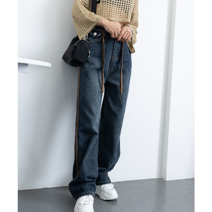 デニムパンツ 長ズボンハイウエスト美脚 | SUNSHINE CLOSET | 詳細画像9 