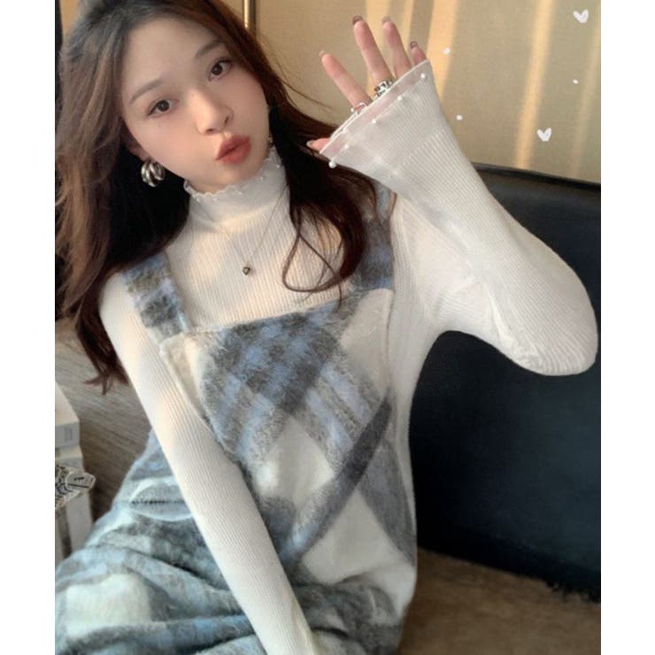 メロウフリルニットトップス レディース 大人上品 | SUNSHINE CLOSET | 詳細画像11 