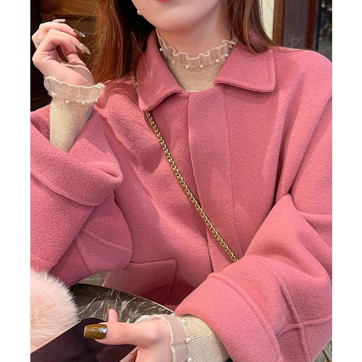 メロウフリルニットトップス レディース 大人上品 | SUNSHINE CLOSET | 詳細画像17 