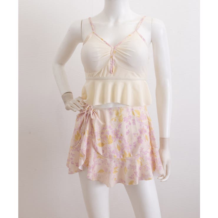 フレアスカートスイムウェア 体型カバー 韓国風水着 | SUNSHINE CLOSET | 詳細画像12 