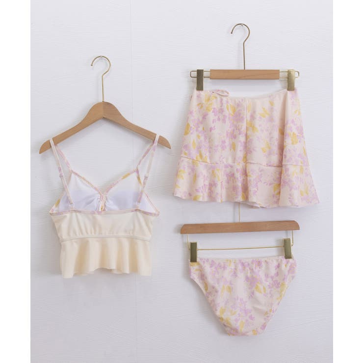 フレアスカートスイムウェア 体型カバー 韓国風水着 | SUNSHINE CLOSET | 詳細画像19 