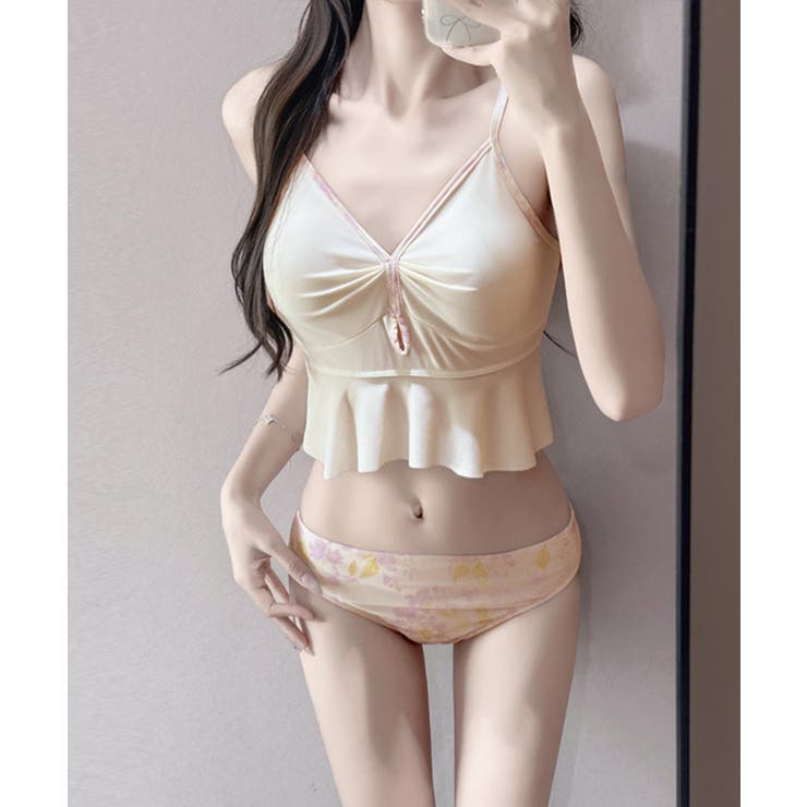 フレアスカートスイムウェア 体型カバー 韓国風水着 | SUNSHINE CLOSET | 詳細画像4 