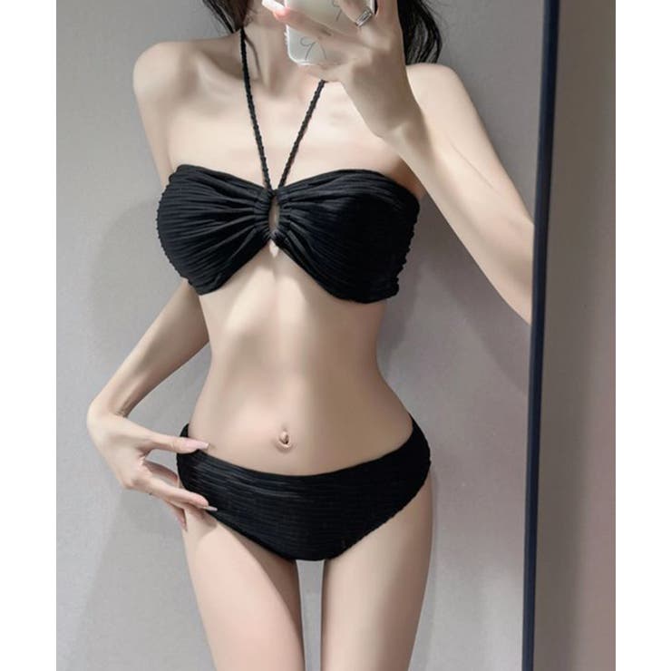 バンドゥビキニ ホルターネック 体型カバーパレオ付き水着 | SUNSHINE CLOSET | 詳細画像1 