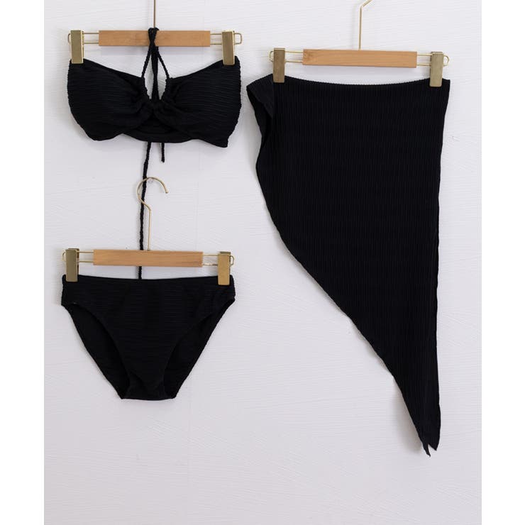 バンドゥビキニ ホルターネック 体型カバーパレオ付き水着 | SUNSHINE CLOSET | 詳細画像12 