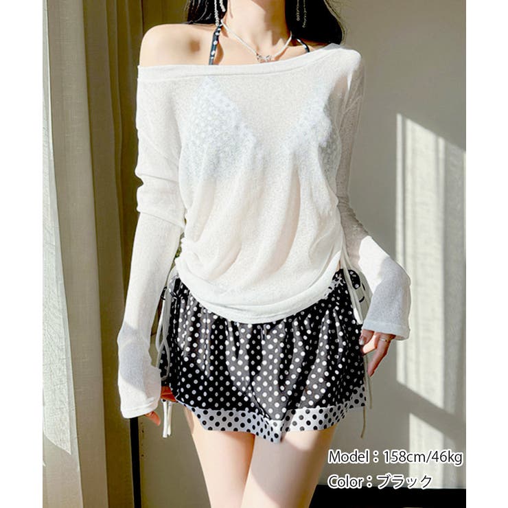 タンキニ水着セット レディース ラッシュガード付きスイムウェア | SUNSHINE CLOSET | 詳細画像2 