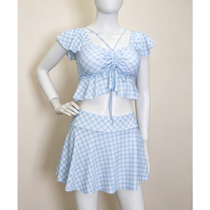 体型カバー水着 レディース スイムウェア上下セット | SUNSHINE CLOSET | 詳細画像14 