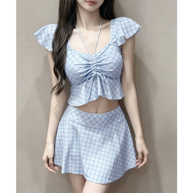 体型カバー水着 レディース スイムウェア上下セット | SUNSHINE CLOSET | 詳細画像2 