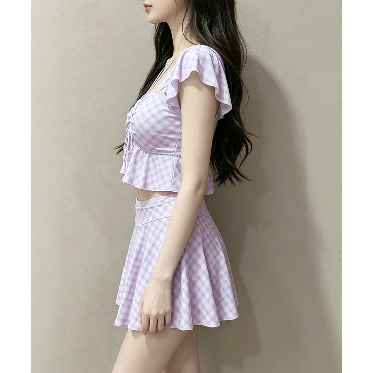 体型カバー水着 レディース スイムウェア上下セット | SUNSHINE CLOSET | 詳細画像9 