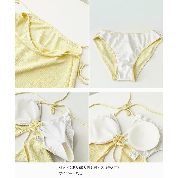 レディース水着 スイムウェア フロントリボン | SUNSHINE CLOSET | 詳細画像19 