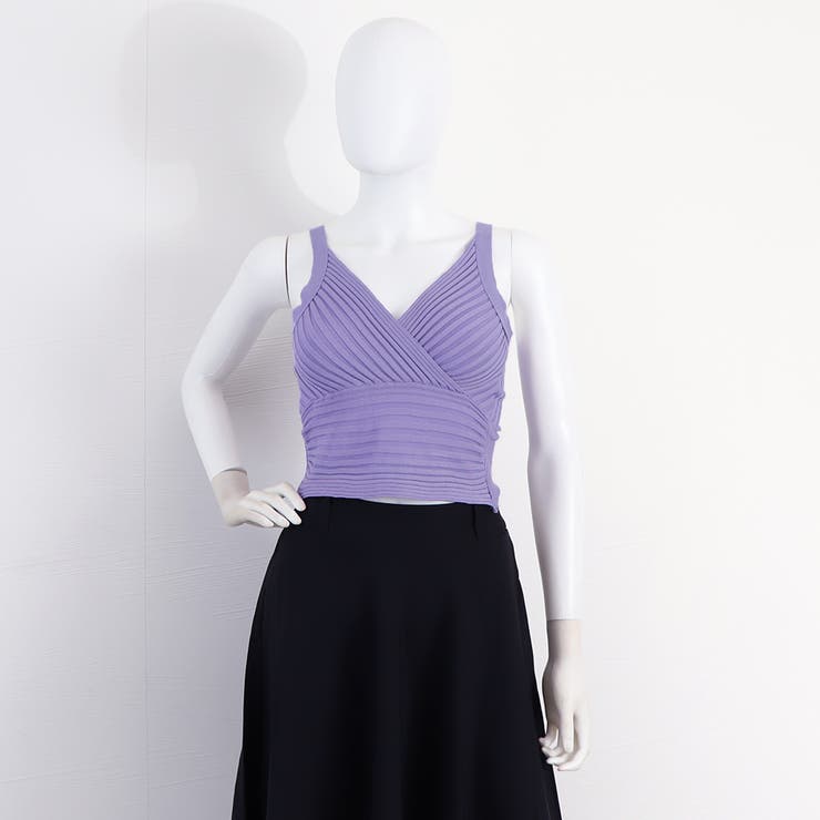 ニットタンクトップ トップス ショート丈 | SUNSHINE CLOSET | 詳細画像14 