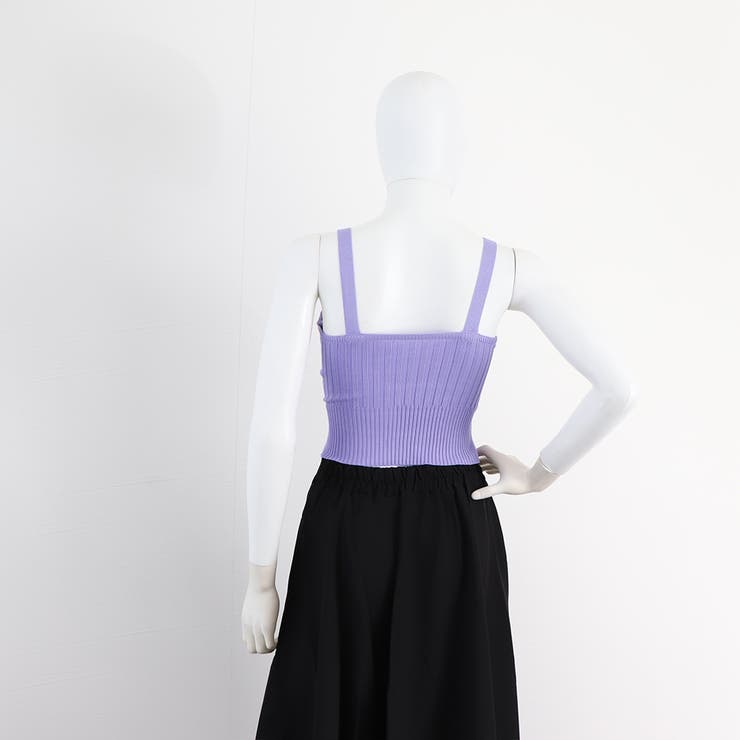 ニットタンクトップ トップス ショート丈 | SUNSHINE CLOSET | 詳細画像16 