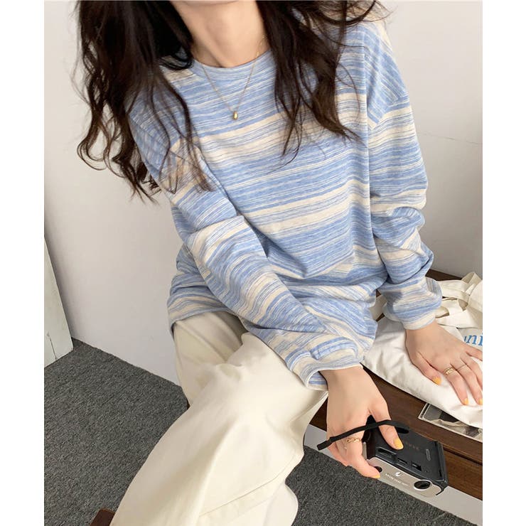Tシャツ 韓国風 カットソートップス春秋 | SUNSHINE CLOSET | 詳細画像3 