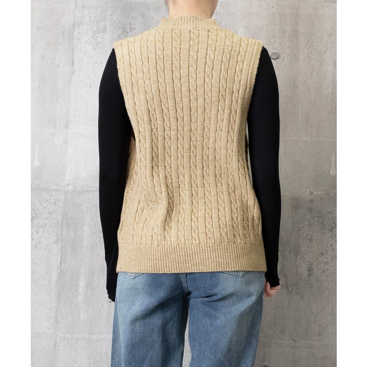 体型カバー レイヤードベスト レディース | SUNSHINE CLOSET | 詳細画像18 