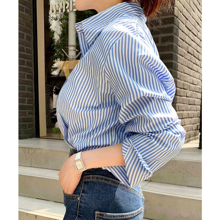 レディース 長袖 縦ライン柄トップス | SUNSHINE CLOSET | 詳細画像8 