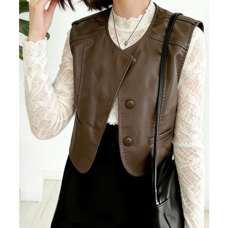 重ね着トップス ノースリーブ 体型カバー | SUNSHINE CLOSET | 詳細画像5 