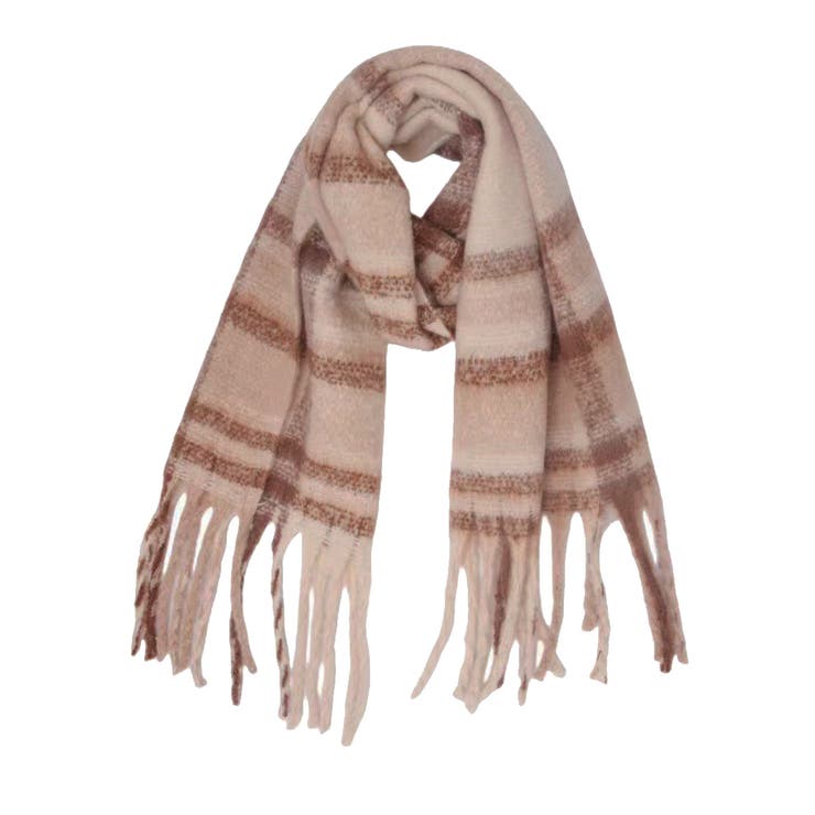 フリンジマフラー大判ストールリバーシブル | SUNSHINE CLOSET | 詳細画像12 